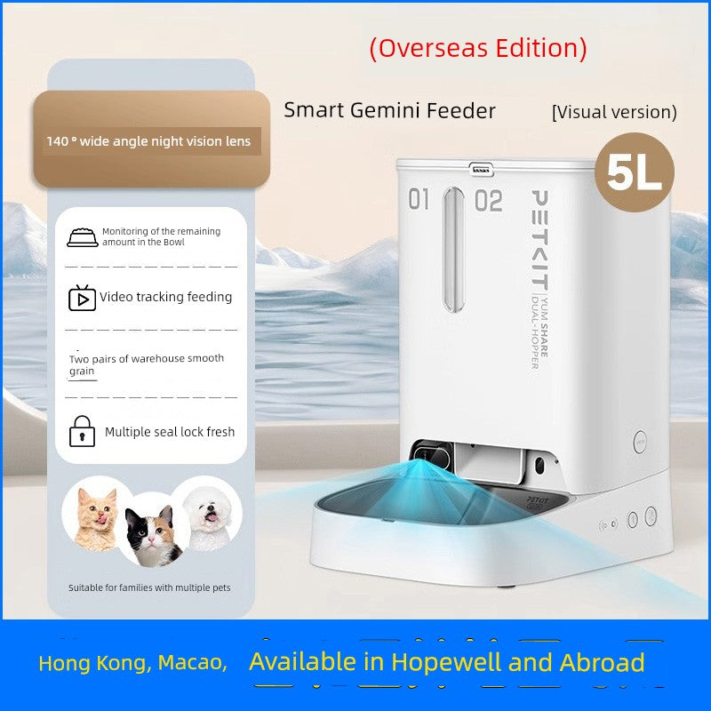 Xiaopei Smart Feeder Solo Visual Pet Cat Cat Food Automatic Timing Quantitative Dog Remote Feeding Machine