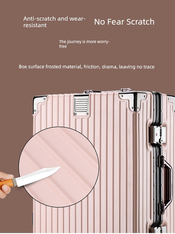 Girls Ins Durable Boarding Universal Wheel Luggage