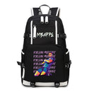 youth backpack usb student school bag casual outdoor travel bag