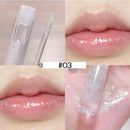 Brillo labial hidratante, brillo labial impermeable, brillo labial líquido, brillo labial transparente, maquillaje coreano para mujeres.
