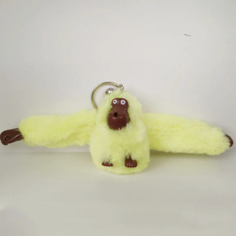 Cute Keychain Monkey Kipling Plush Orangutan Monkey Keychain Men Women Bag Car Trinket Jewelry Wedding Party Doll Gifts