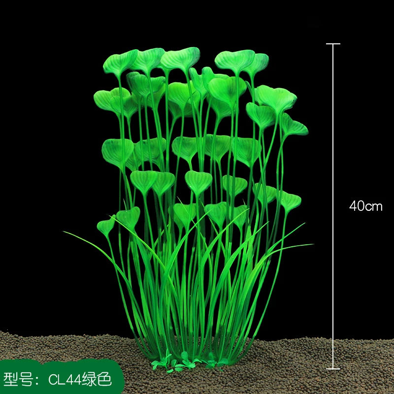 40cm Tall Artificial Aquarium Plants for Aquarium Ornament Underwater Plants Water Seaweed Fish Tank Decoration