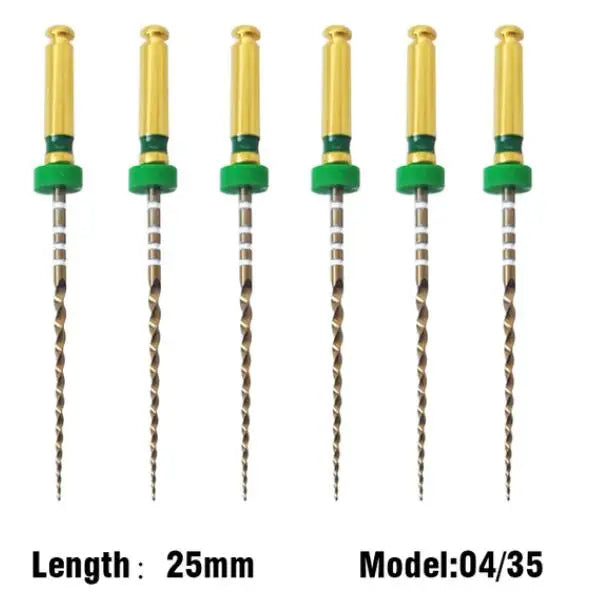 Dental 6Pcs/Box COXO SOCO PROFiles Nickel Titanium Heat Activation Root Canal File Endodontic Rotary Files Dental Materials