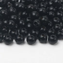 Wooden Beads 6/8/10mm Black Round Balls Loose Spacer Beads For Jewelry Making DIY Jewelry Necklace Bracelet Earrings Accessories