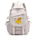 Disney The Lion King Simba Boys Girls Kids School Book Bags Women Bagpack Teenagers Travel Backpack Mochila Escolar