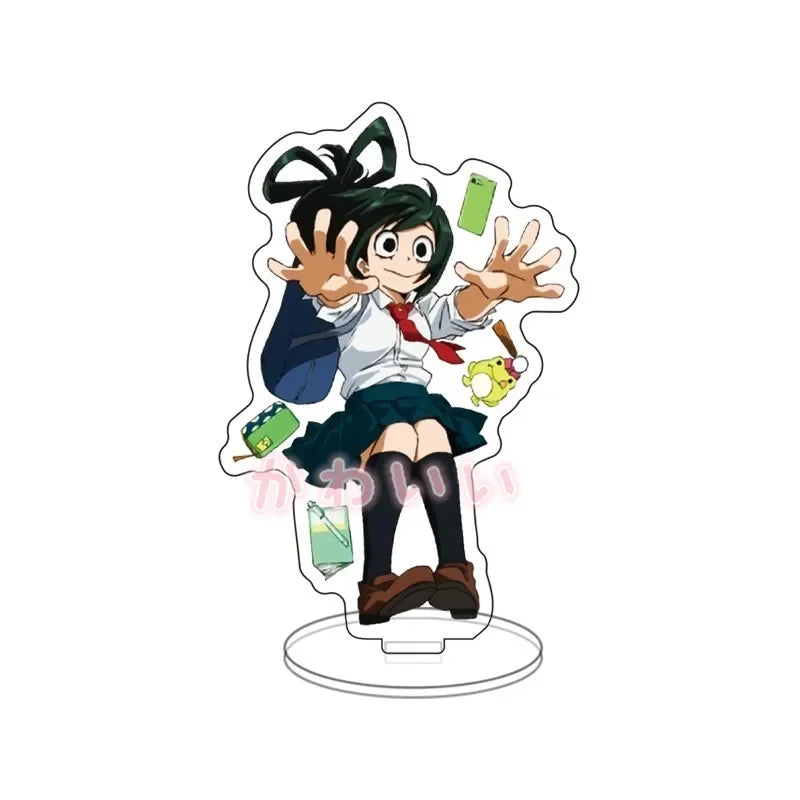 Anime Izuku Midoriya Katsuki Bakugo Tomura Shigalaki OCHACO URARAKA Acrylic Stand Doll Game Figure Model Plate Cosplay Toy Gift