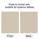 3/5/10PCS Eyebrow Tattoo Practice Skin Latex Microblading Practice Skin Tattoo Skin Practice Sheet Special Eyebrow Designs