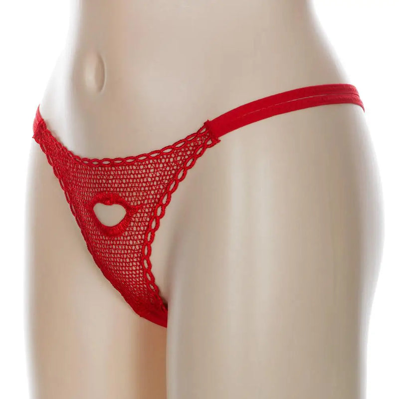 Valentines Day Ladies Romantic Women's G-String Sexy Underwear Lingerie Rose Panties Thongs Briefs V-string