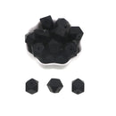 Kovict 14/17mm 10pcs Hexagon Silicone Beads For Jewelry Making Silicone Bead To Make Bracelets Necklace Making Accessories