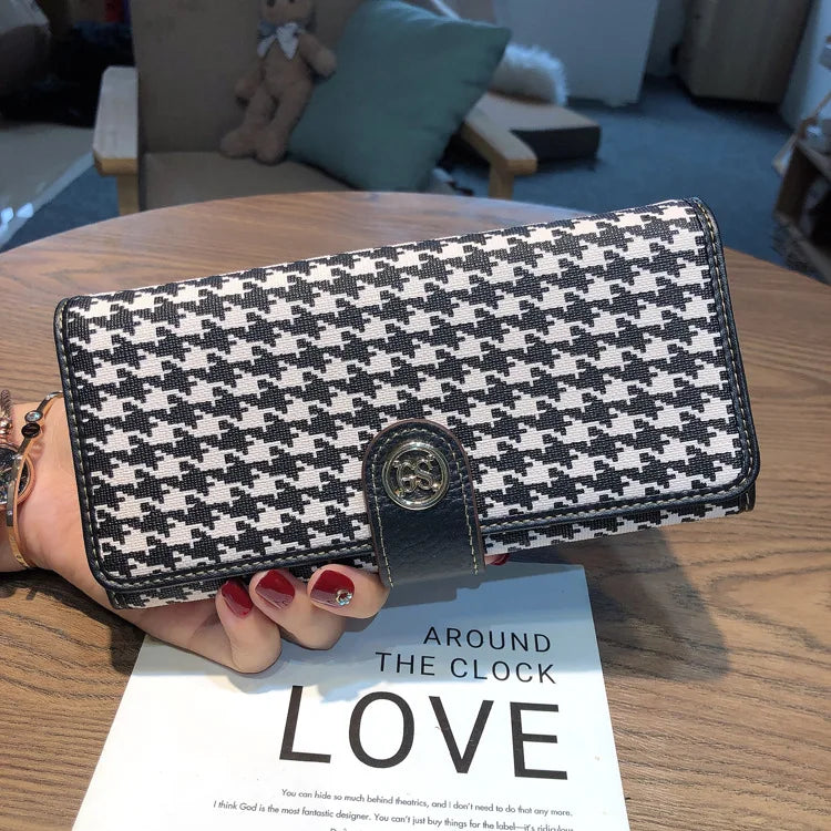 Women's Wallet 2024 New Fashion Wallet Long Design Large Capacity Luxury Wallet Multi functional Card Seat Clutch 10 Card Handba