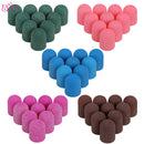 5/10/20pcs 13*19mm Nail Sanding Caps Nail Drill Bit Sanding Bands for Gel Remover Pedicure Caps Nail Polishing Manicure Tools