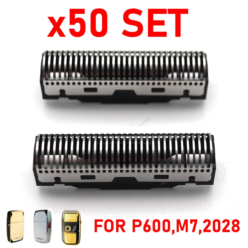 PARA P600, M7, 2028 Juego de cuchillas de repuesto Sistema de afeitado Afeitadora eléctrica para hombres Accesorios para afeitadora