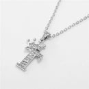 Necklace Crown Cubic Zircon Alphabet Pendants Gold A-Z Letter Pendant Necklace Shinning 26 Initial Collares Jewelry Full Zircon