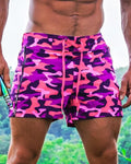 2023Mens Swim Trunks Quick Dry Beach Board Shorts Swimwear Beachwear with Pockets and Mesh Lining Summer Men's Swim Shorts