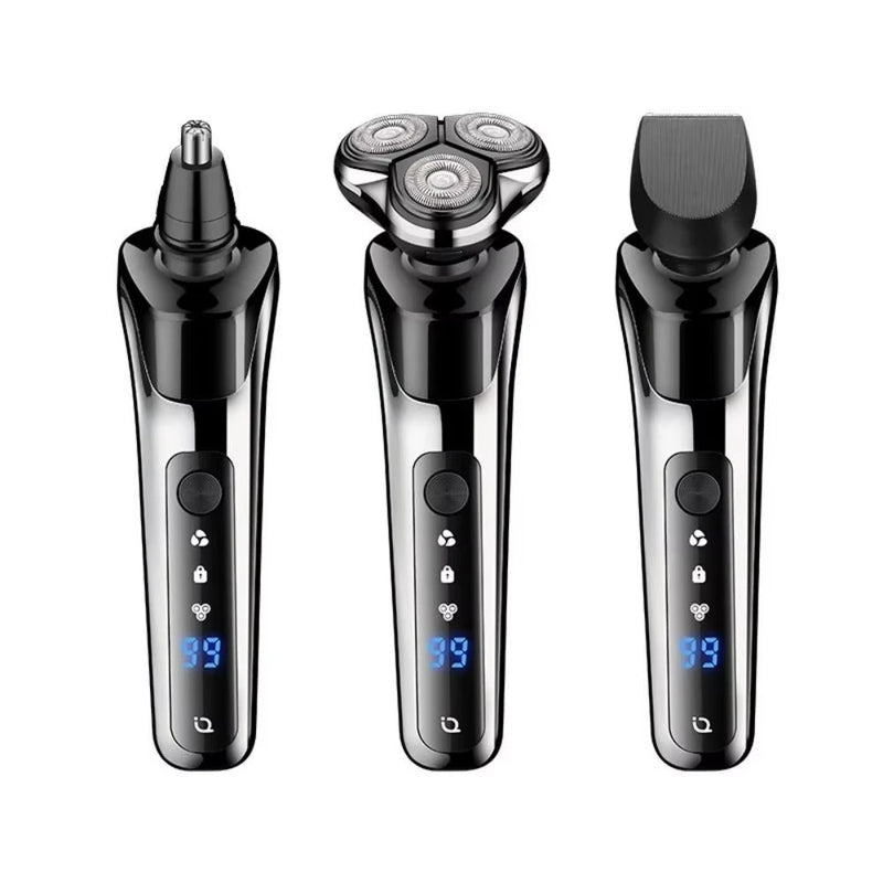 Xiaomi 3-in-1 Double Head 5000 Digital Display Head Electric Shaver Washable Rechargeable Brushless Men's Fast Charge Razor ﻿