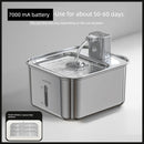 Small Magic Pet Stainless Steel Wireless Automatic Cat Water Fountain