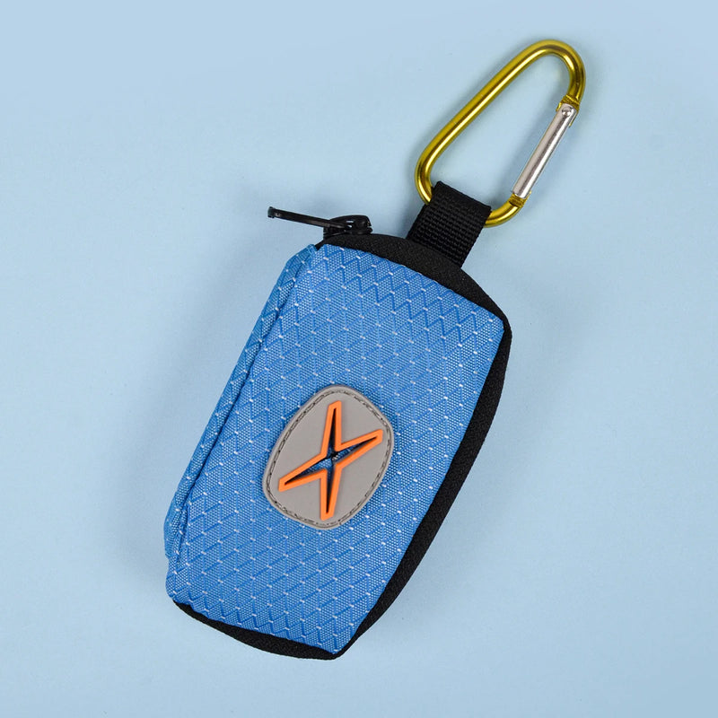 1 Pcs Light Weight Poop Bag Holder Multi Function Hands Free Dispenser Attached With Any Pet Leashes(No Poop Bag And Leashes)