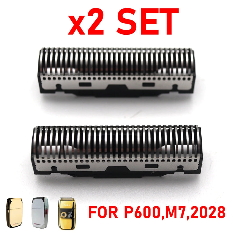 PARA P600, M7, 2028 Juego de cuchillas de repuesto Sistema de afeitado Afeitadora eléctrica para hombres Accesorios para afeitadora