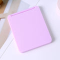 Rectangle Plastic Folding Mirror Pocket Mini Portable Makeup Mirror Women Handheld Mirror Vanity Foldable Compact Cosmetic Tools
