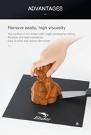 CREALITY 3D Original Black Build Surface With 3M Sticker 3D Printer Heated Bed Sheet Paper For Creality Ender-3 235*235mm