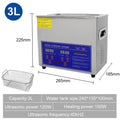 Ultrasonic Cleaner 2L 3L 6L 10L Ultrasound Cleaning Machine With Heated Washing Professional Home Commercial Ultrasonic Cleaner