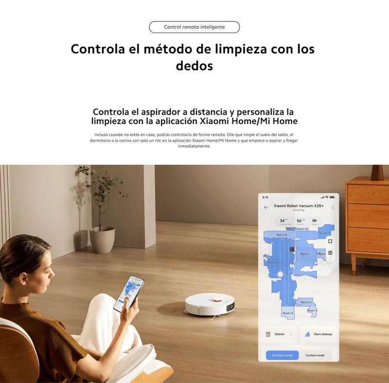 Official | Xiaomi Robot Vacuum X20 +, all-in-one smart base station, improved Vacuum and scrub performance