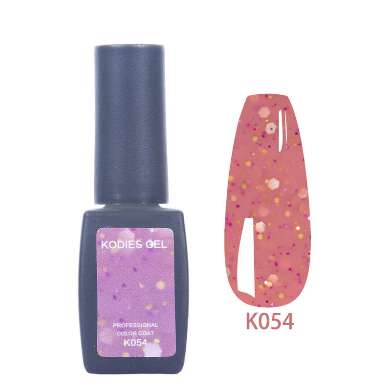 KODIES GEL 8ML Nail Gel Polish Varnish Soak Off Funny Bunny UV Nude Gelcolor Manicure Semi Permanent Vernis Gellak for Nails Art