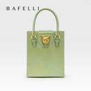 BAFELLI 2025 NEW WOMEN'S HANDBAG CAT LUXURY BRAND DESIGNER ORIGINAL STYLE TRENDING SHOULDER CASUAL BAGS MINI TOTE CROSSBODY