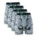 4PCs Ethika Fashion Sexy Men Underwear Boxer Shorts Printed Panties Lingerie Underpants Boxershorts Plus Size Boxers Briefs XXXL