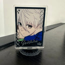 Hot Anime BLUE LOCK Figures Bachira Meguru Itoshi Sae Rin Itoshi Cosplay Acrylic Stand Model Plate Desk Decor Standing Sign