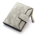 Men Casual Short Wallet Fashion Buckle Multi Functional Zipper Wallet Coin Purse Multi Card Business Wallets for Men 2023