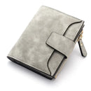 Men Casual Short Wallet Fashion Buckle Multi Functional Zipper Wallet Coin Purse Multi Card Business Wallets for Men 2023