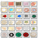 3D Charm Bracelet Rabbit Sun Flower Moont Italian Charm Links Fit 9mm Bracelet Stainless Steel Jewelry DIY Making Birthday Gift