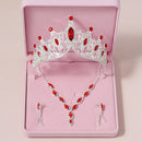Bride Crown 3-piece Set of Artificial Crystal Sweet Birthday