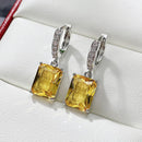 2024 New Bride Engagement Wedding Jewelry Elegant Shiny Mosan Diamond Beautiful Gift Milan Girl Fashion Pendant Earrings