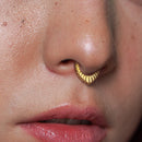 Casvort 1PCS Septum Rings Clip 316L Surgical Stainless Steel Nose Rings Tragus Helix Hoop Piercing Women Body Jewelry New Gift