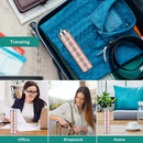 حافظة حبوب جديدة محمولة للسفر، منظم حبوب معدني، صندوق حبوب مقاوم للماء، حافظة حبوب، منظم زجاجات الأدوية الأسبوعي