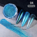 1Jar Aurora Chameleon Snowflake Ultra-Thin Iridescent Nail Sequins Holographic Opal EyeShadow Ice Glitter Nail Chameleon Flakes