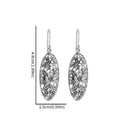 Retro Ethnic Style Carved Pattern Hypoallergenic Earrings Suitable for Women Fashionable Elegant Charming Jewelry Girls Gifts