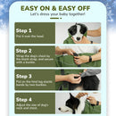 Benepaw Winter Double-Layer Dog Jacket Waterproof Windproof Reflective Strip Pet Coat Clothing For Medium Large Dogs Warming