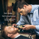 Cortadora de pelo profesional Kemei KM-2373 Baber con base de carga para hombres, cortadora de pelo eléctrica, regalo para hombres.