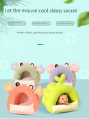 Winter Thickened Anti-Bite House Flower Branch Mouse Djungarian Hamster