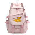 Disney The Lion King Simba Boys Girls Kids School Book Bags Women Bagpack Teenagers Travel Backpack Mochila Escolar