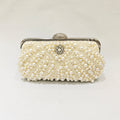 JXL Pearls Tassels Handbag Purse Clutch For Woman Luxury Beaded Evening Dresses Bags