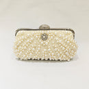 JXL Pearls Tassels Handbag Purse Clutch For Woman Luxury Beaded Evening Dresses Bags