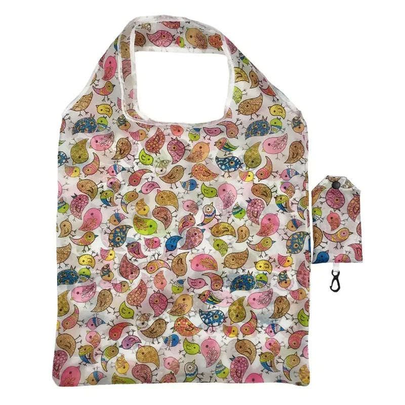 26Styles Eco-Friendly Shopping Bags Polyester Storage Bag Foldable Recyclable Groceries Tote Reusable Pouch Home & Living Supply