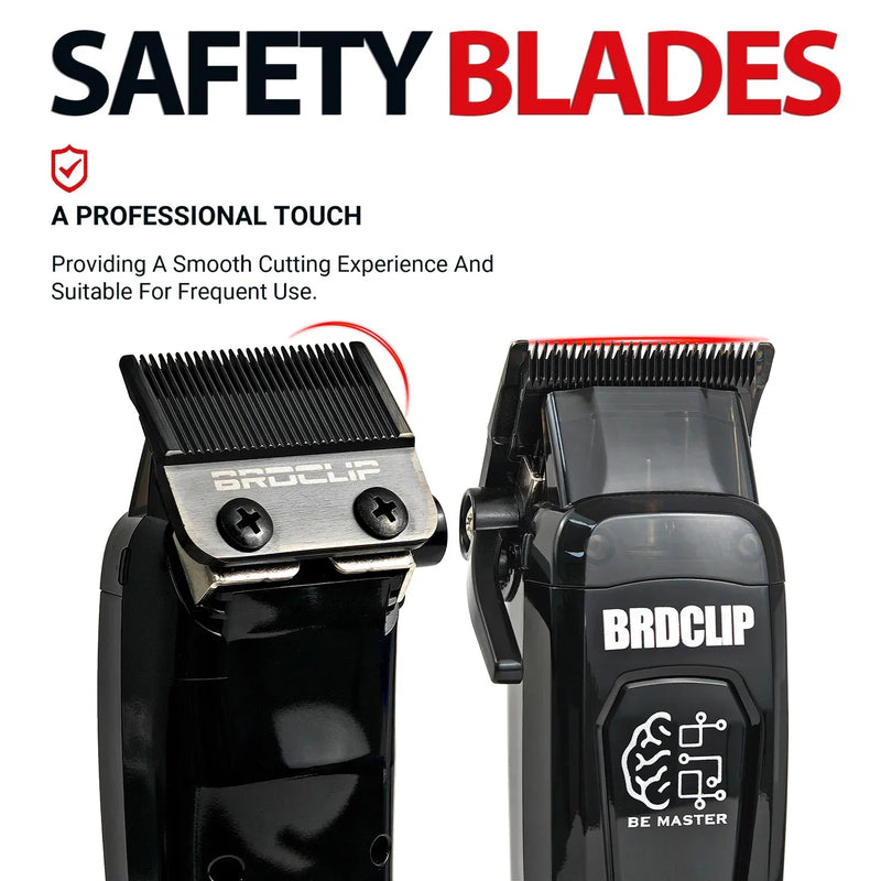 Professional BRDCLIP BRD106 2025 New Hair Clipper 7500RPM 5 Speed Control Hair Salon Trimmer DLC Blade with Charging Base Barber