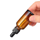 6-24 Pack Eye Dropper bottle, 30ml Amber Glass Bottles, with Glass Eye Droppers for Essential Oils