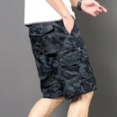 2024 Men's Cargo Shorts Summer Tactical Joggers Shorts Men Loose Work Casual Cotton Short Pants Man Clothing Plus Size 4XL