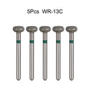 5Pcs/Bag Dental Diamond Burs Drill FG 1.6mm Bur For High Speed Handpiece Denspay Dental Bur Polishing Whitening Lab Material